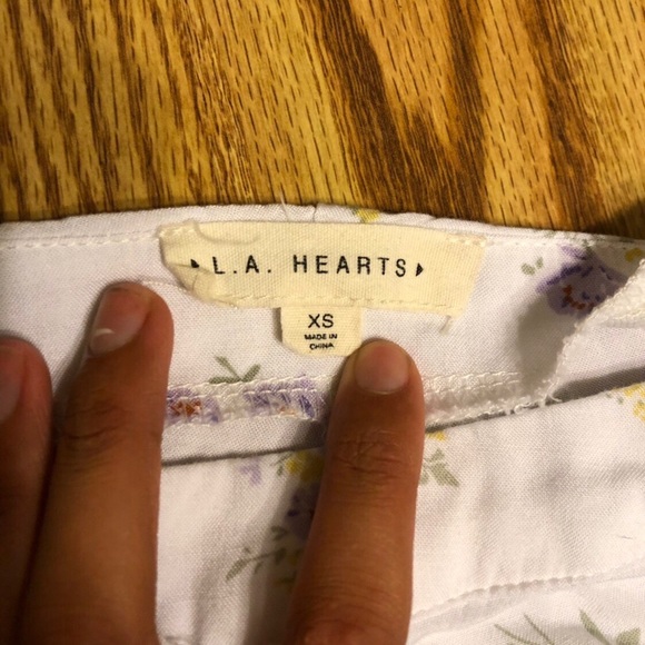 High waisted linen shorts - Picture 3 of 3